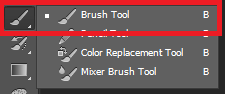 Cách sử dụng công cụ Brush