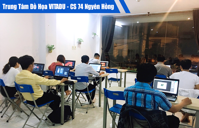 Hình ảnh lớp học Illustrator Tại ViTaDu quận Thanh Xuân