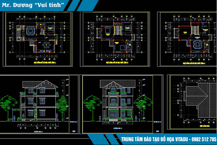  lớp học AutoCad