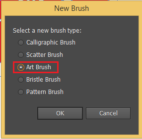 cách tạo mới một Brush trong Illustrator